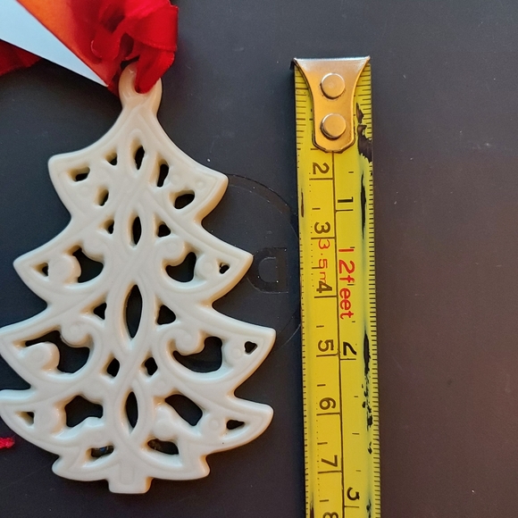 Lenox Holiday Christmas Charm Ornament Pierced Tree - Picture 6 of 6